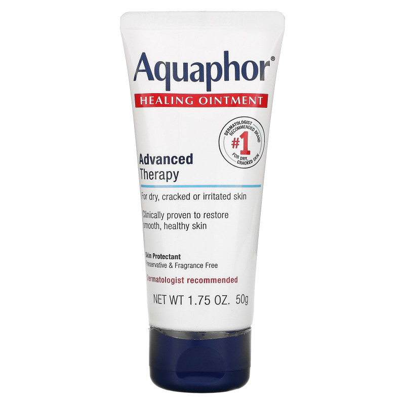 Aquaphor, Заживляющая мазь, защита для кожи, 50 г