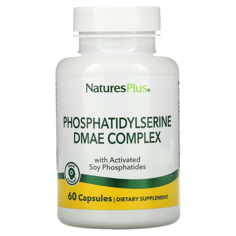 Nature's Plus, Phosphatidylserine DMAE Complex, 60 Vegetarian Capsules