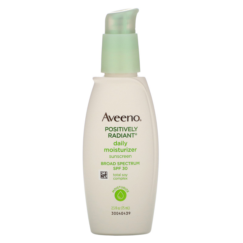 Aveeno Active Naturals Positively Radiant Daily Moisturizer SPF30 2.5 fl oz