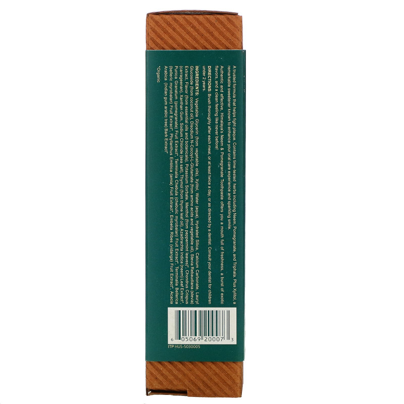 Himalaya Herbal Healthcare Botanique зубная паста Ним · Гранат Без фтора 529 унции (150 г)