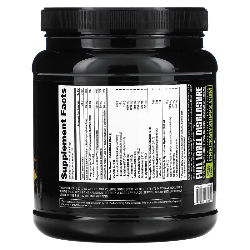 Nutrabio Labs, Intra Blast, Intra Workout Amino Fuel, Orange Mango, 1.6 lb (718 g)