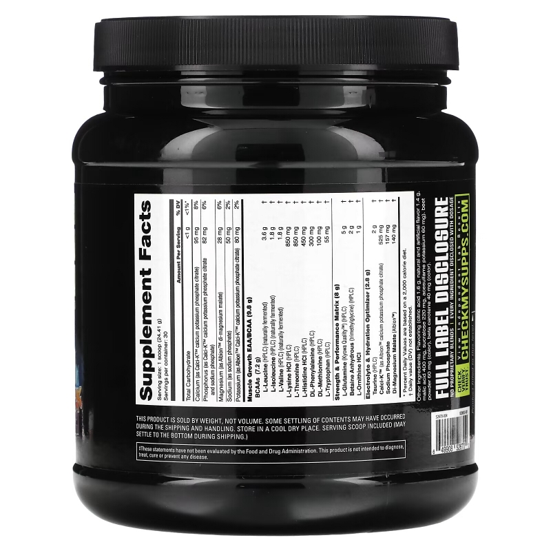 Nutrabio Labs, Intra Blast, топливо для мышц во время тренировки, New York Punch, 732 г (1,61 фунта)