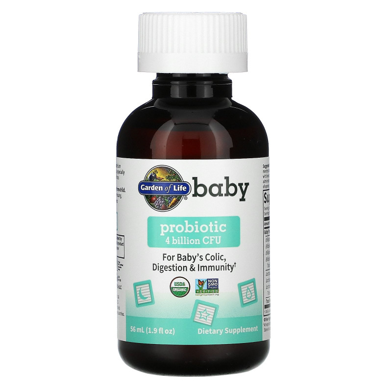 Garden of Life, Baby, Probiotic, 4 Billion CFU, 1.9 fl oz ( 56 ml)