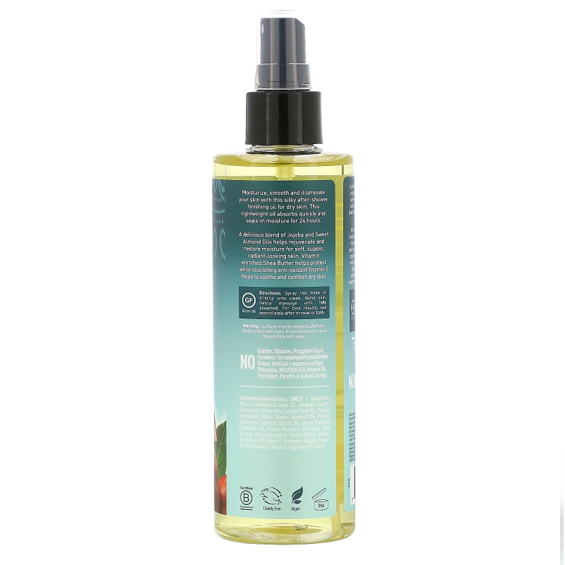 Desert Essence, Jojoba & Sweet Almond Body Oil Spray, 8.28 fl oz (245 ml)