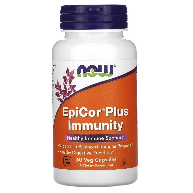 Now Foods, EpiCor Plus Immunity, 60 веганских капсул