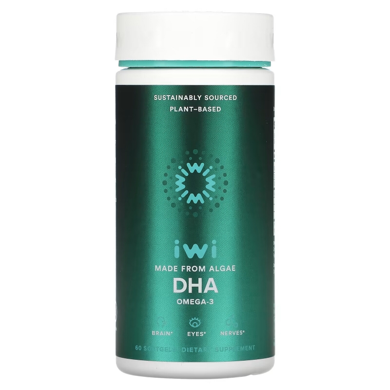 iWi, Omega-3 DHA, 60 Softgels