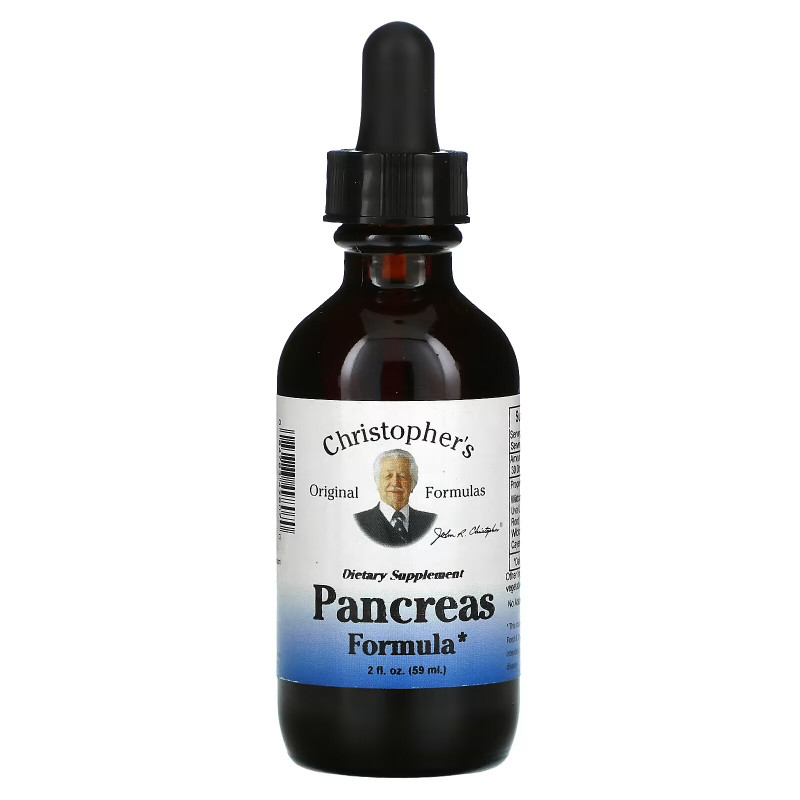 Christopher's Original Formulas, Pancreas Formula, 2 fl oz (59 ml)