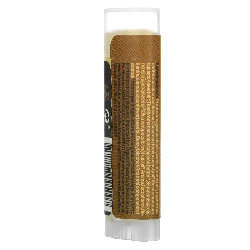 Hurraw! Balm Lip Balm Almond .15 oz (4.3 g)