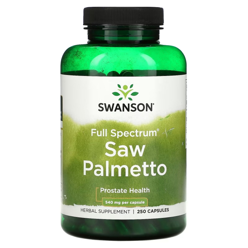 Swanson, Full Spectrum Saw Palmetto, 540 mg, 250 Capsules