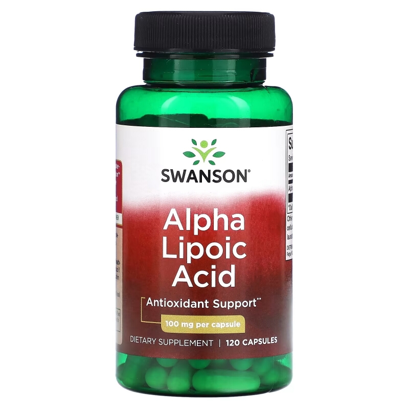 Swanson, Alpha Lipoic Acid, 100 mg, 120 Capsules