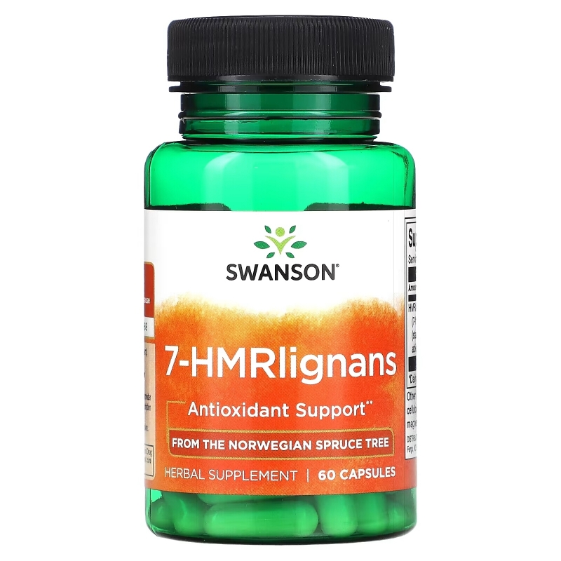 Swanson, 7-HMRlignans, 60 Capsules