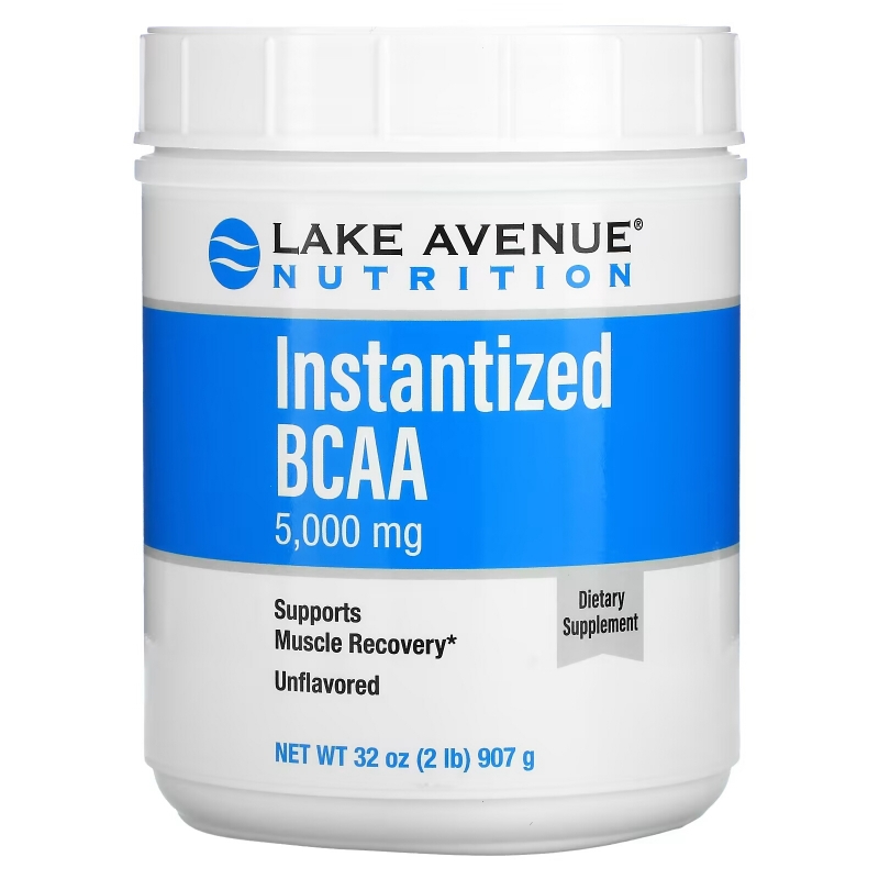 Lake Avenue Nutrition, Instantized BCAA Powder, Unflavored, 32 oz (907 g)