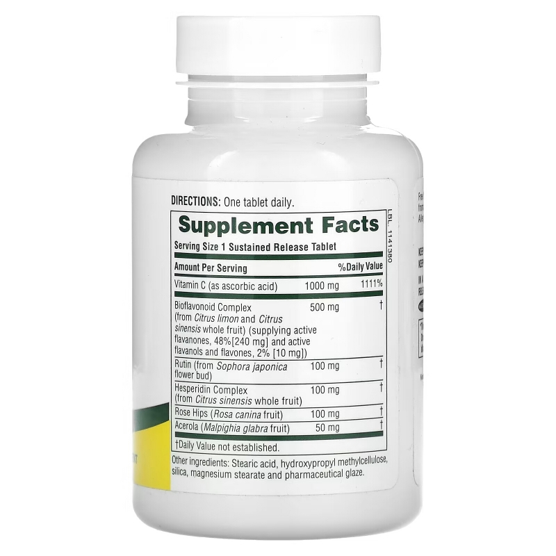 NaturesPlus, Sustained Release Super C Complex, 60 Tablets